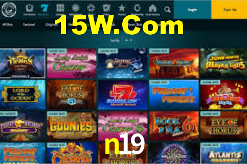 Interface do App n19